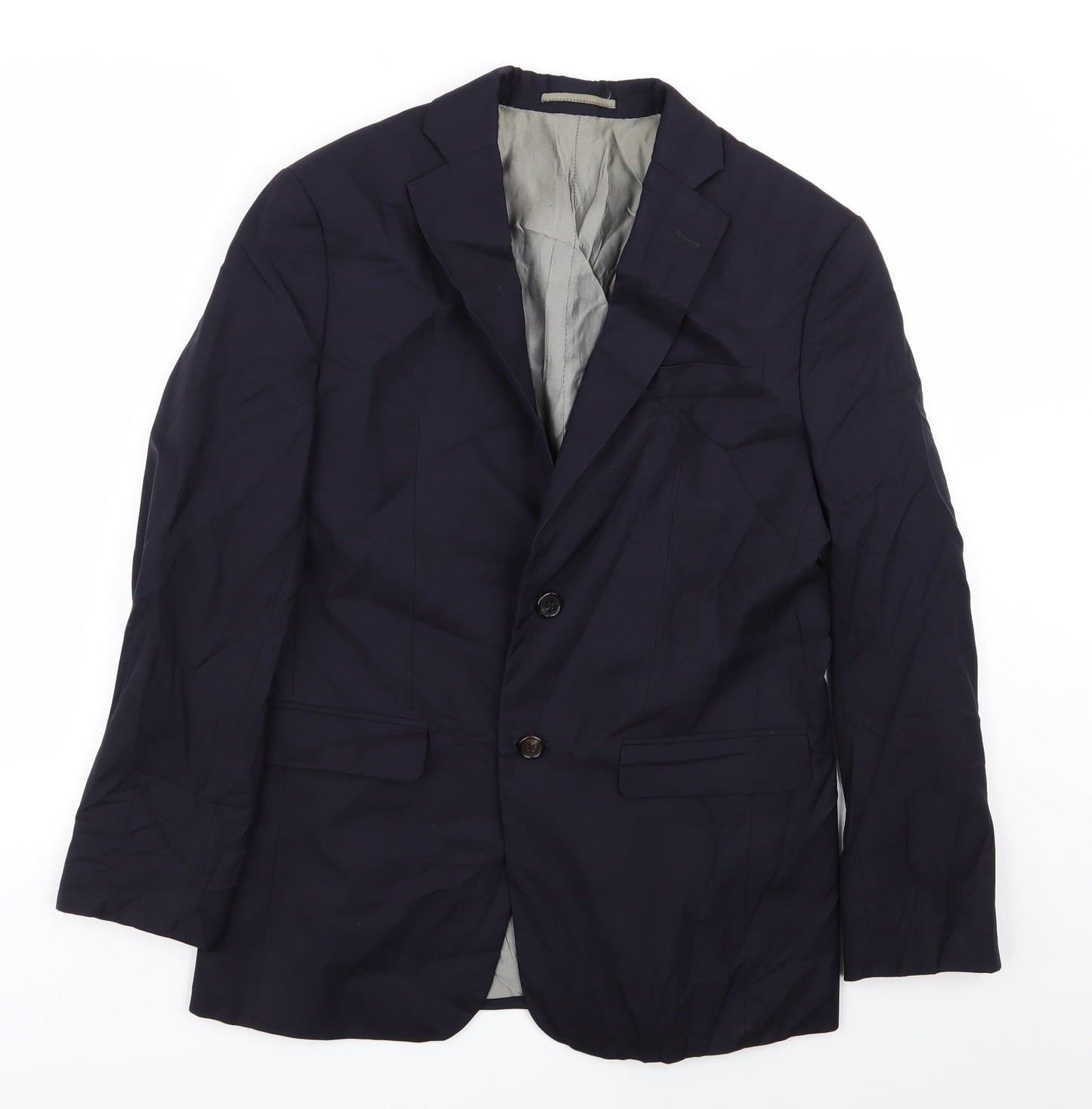 Preworn Mens Blue   Jacket Blazer Size 36