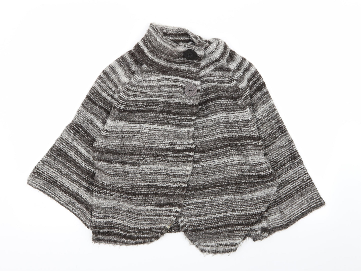 Papaya Womens Multicoloured Striped  Cardigan Jumper Size 8