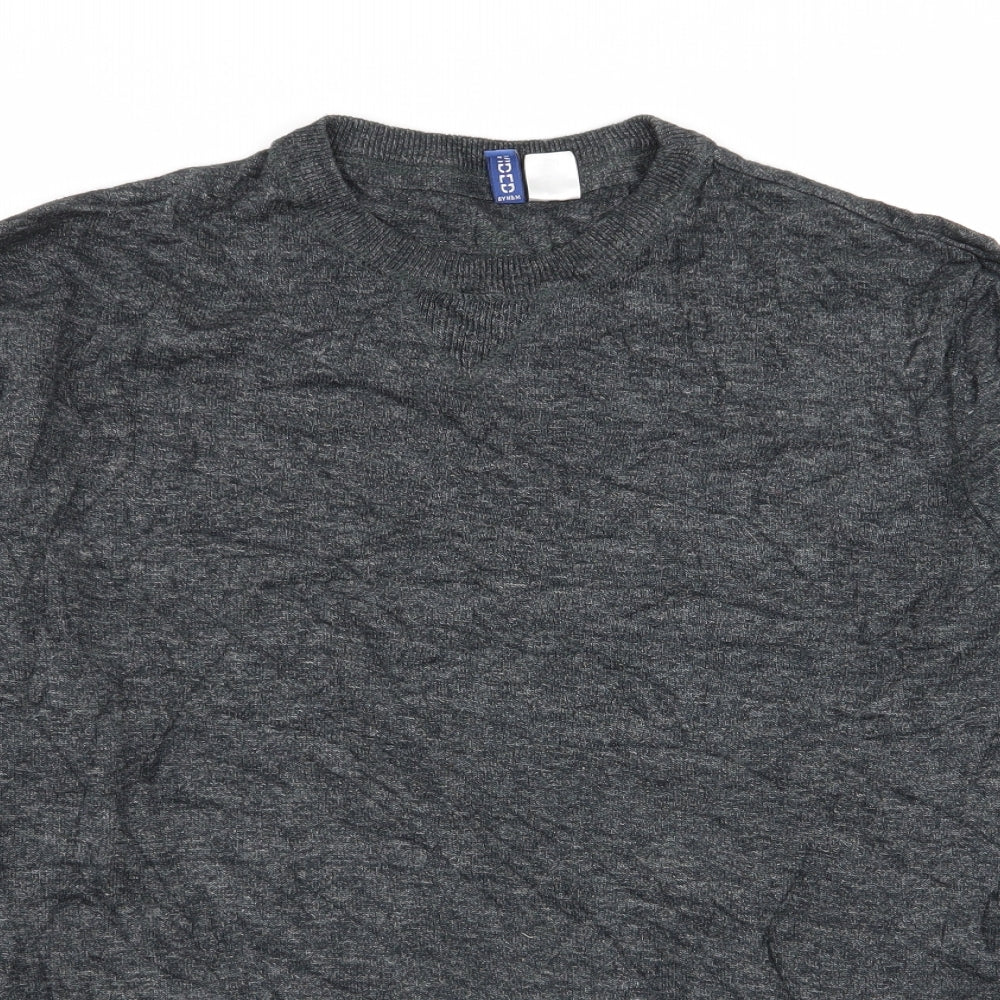 Divided by H&M Womens Grey   Pullover Jumper Size L