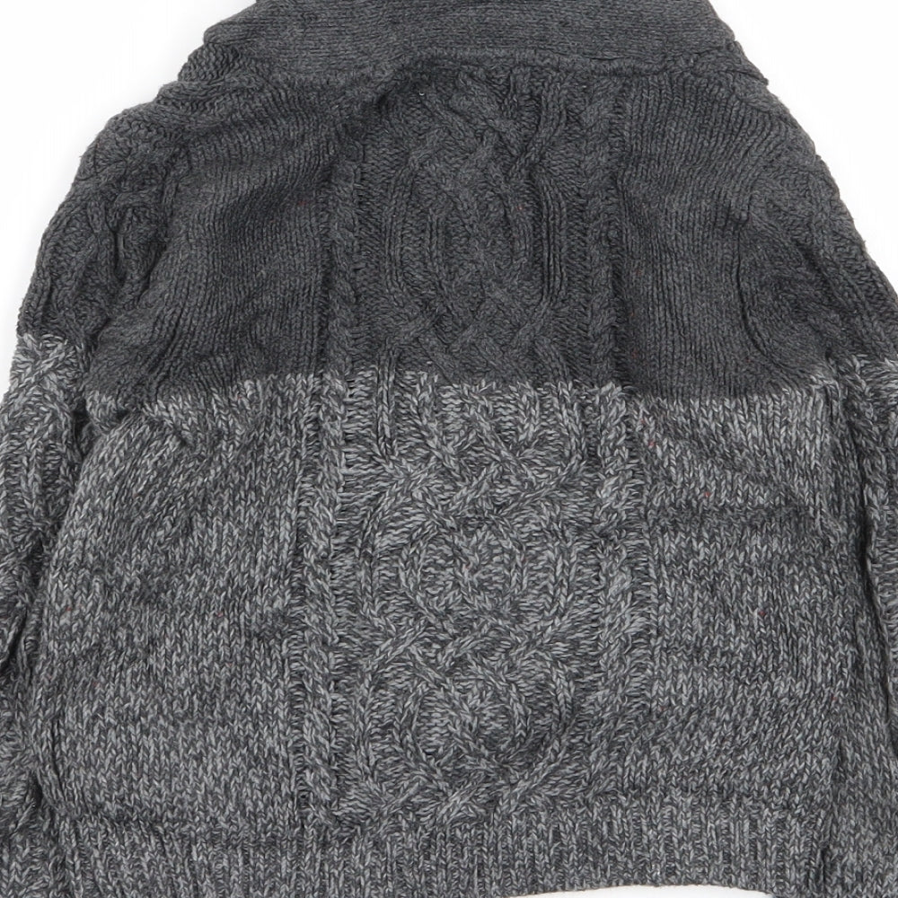 Jarvis Archer Boys Grey   Cardigan Jumper Size 4 Years