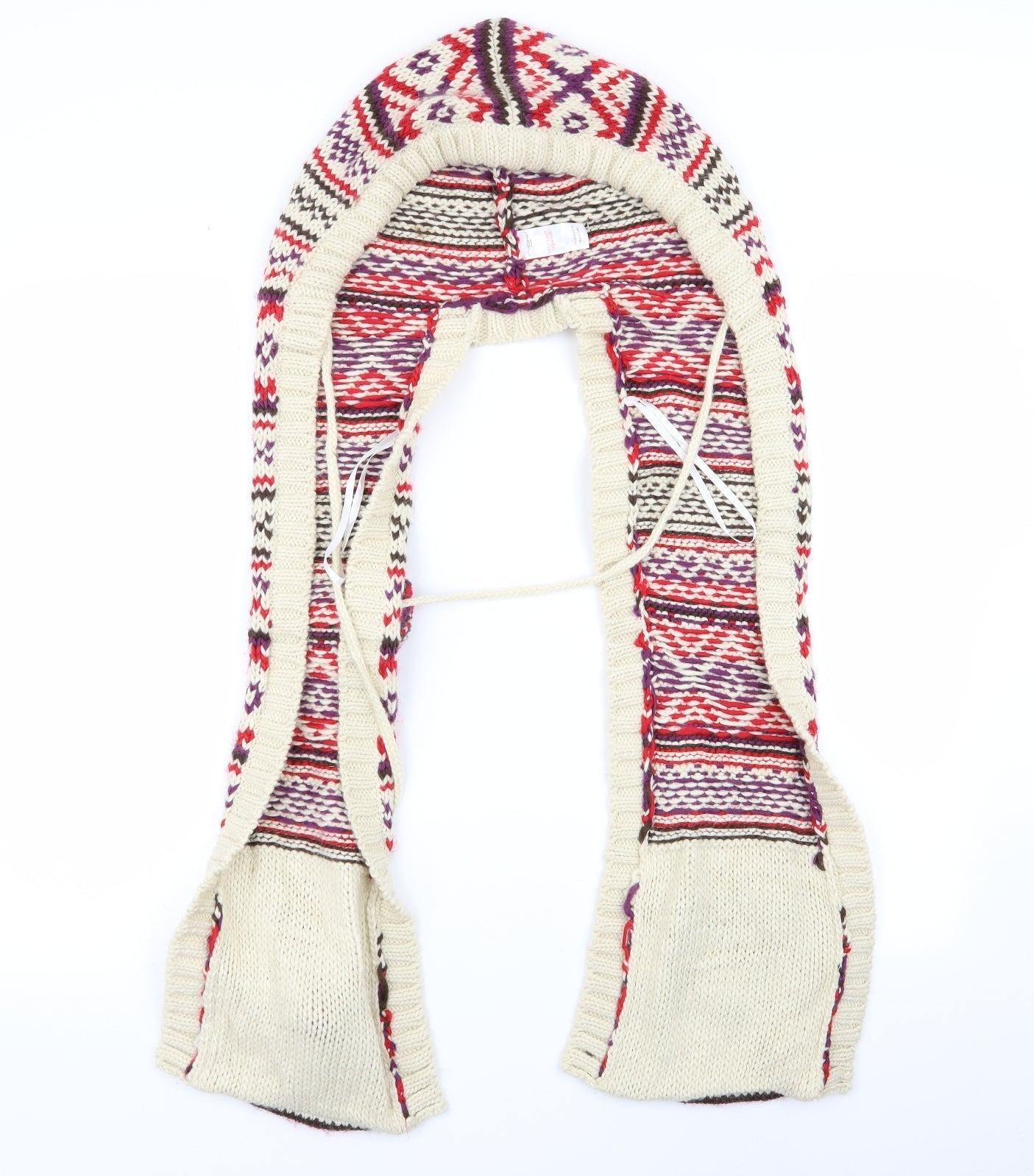 New Look Womens Multicoloured Geometric   Scarf   - hat/scarf