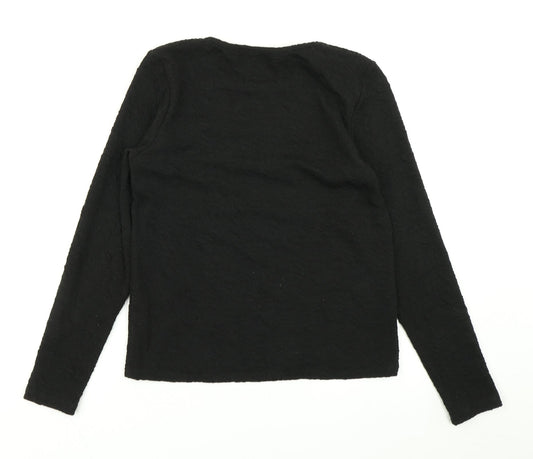 Dorothy Perkins Womens Black   Basic T-Shirt Size 10