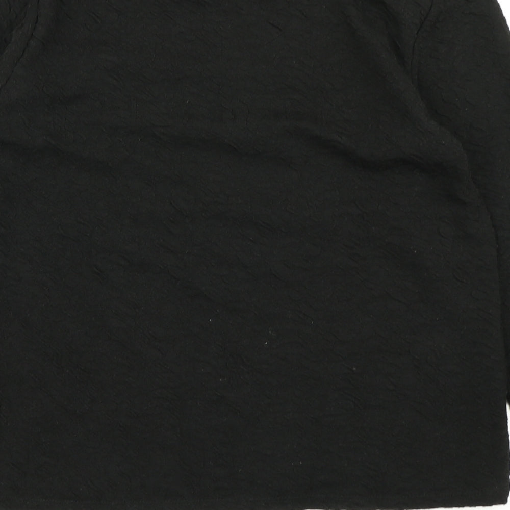 Dorothy Perkins Womens Black   Basic T-Shirt Size 10