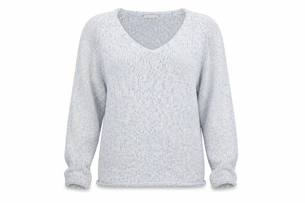 H&M Womens Blue  Knit Pullover Jumper Size M