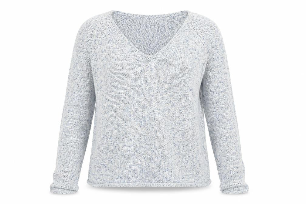 H&M Womens Blue  Knit Pullover Jumper Size M