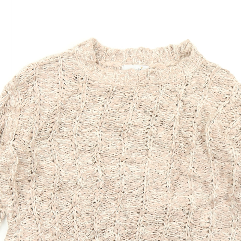 Per Una Womens Pink  Knit Pullover Jumper Size 6