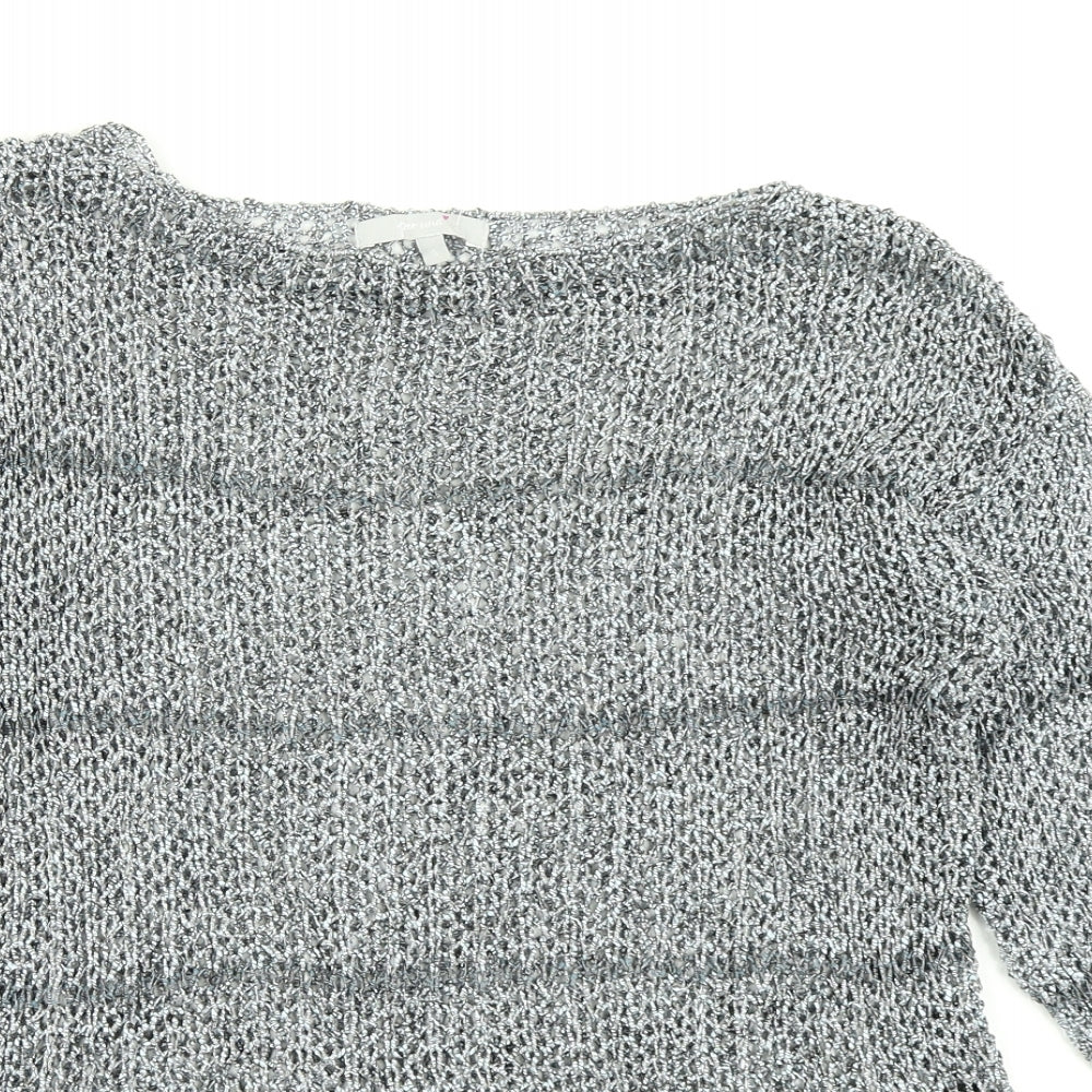 Per Una Womens Beige  Knit Pullover Jumper Size S