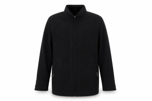 Gallery Mens Black   Overcoat Coat Size S