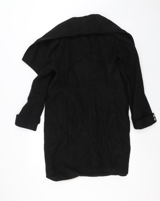 Miss Selfridge Womens Black   Jacket Coat Size 6