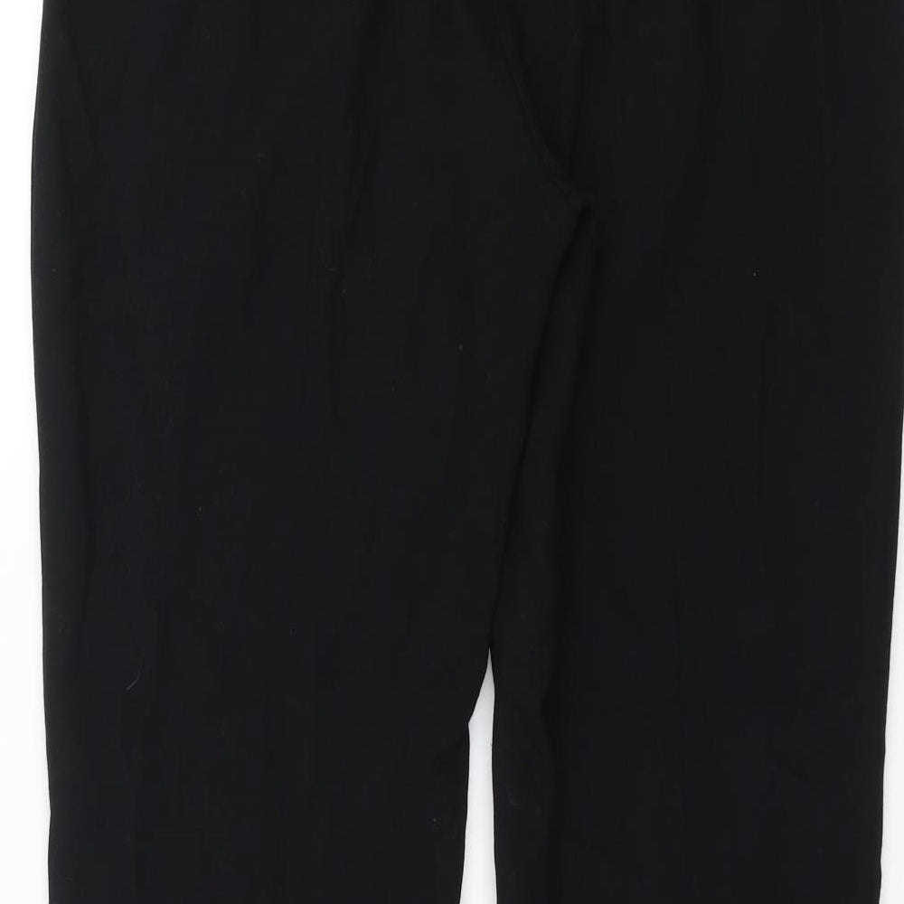 EM designs Womens Black   Trousers  Size 12 L31 in