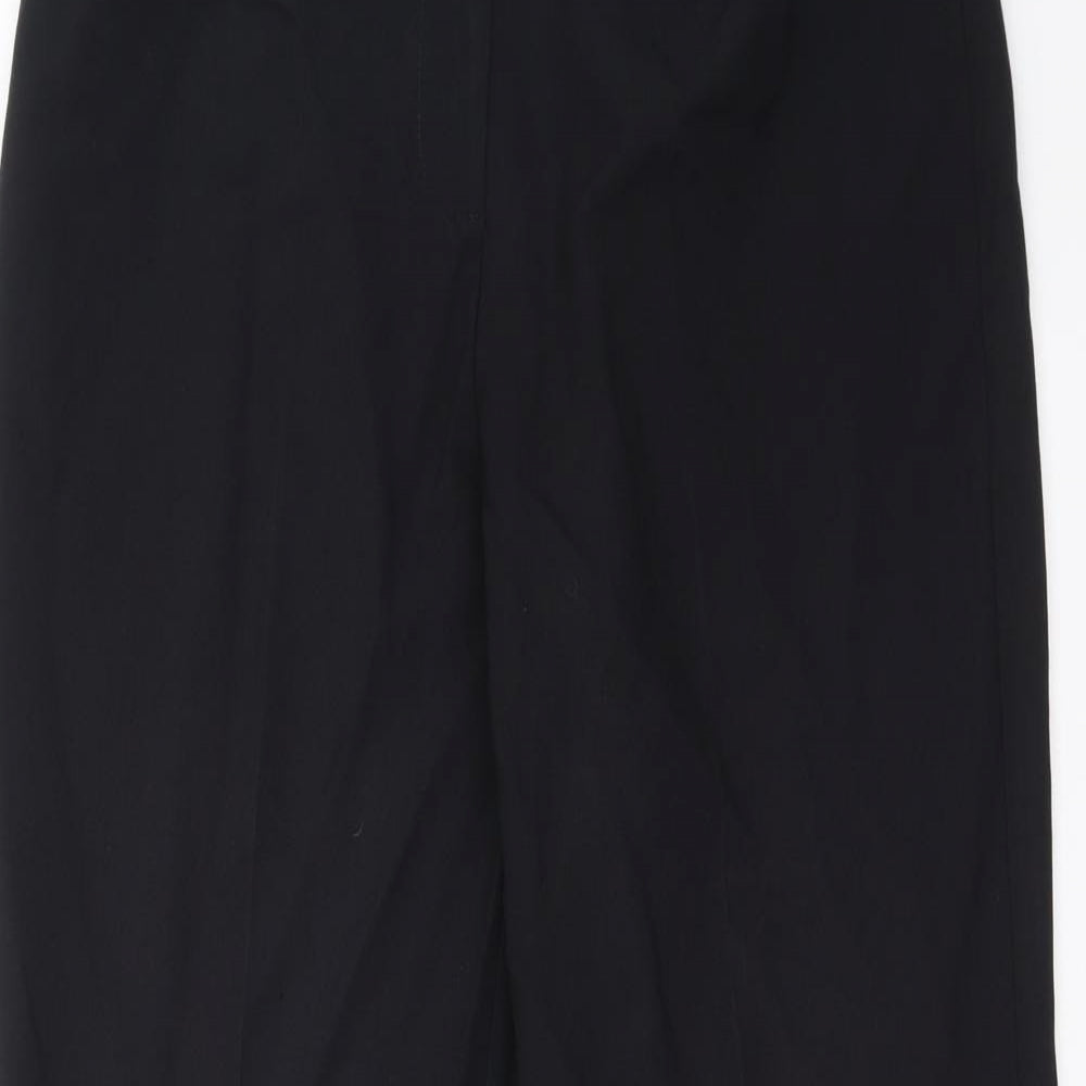 BHS Womens Black   Trousers  Size 10 L28 in