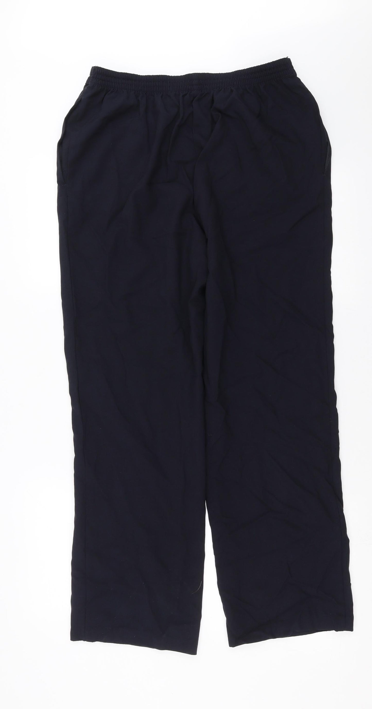 Marks and Spencer Womens Blue   Trousers  Size 14 L29 in