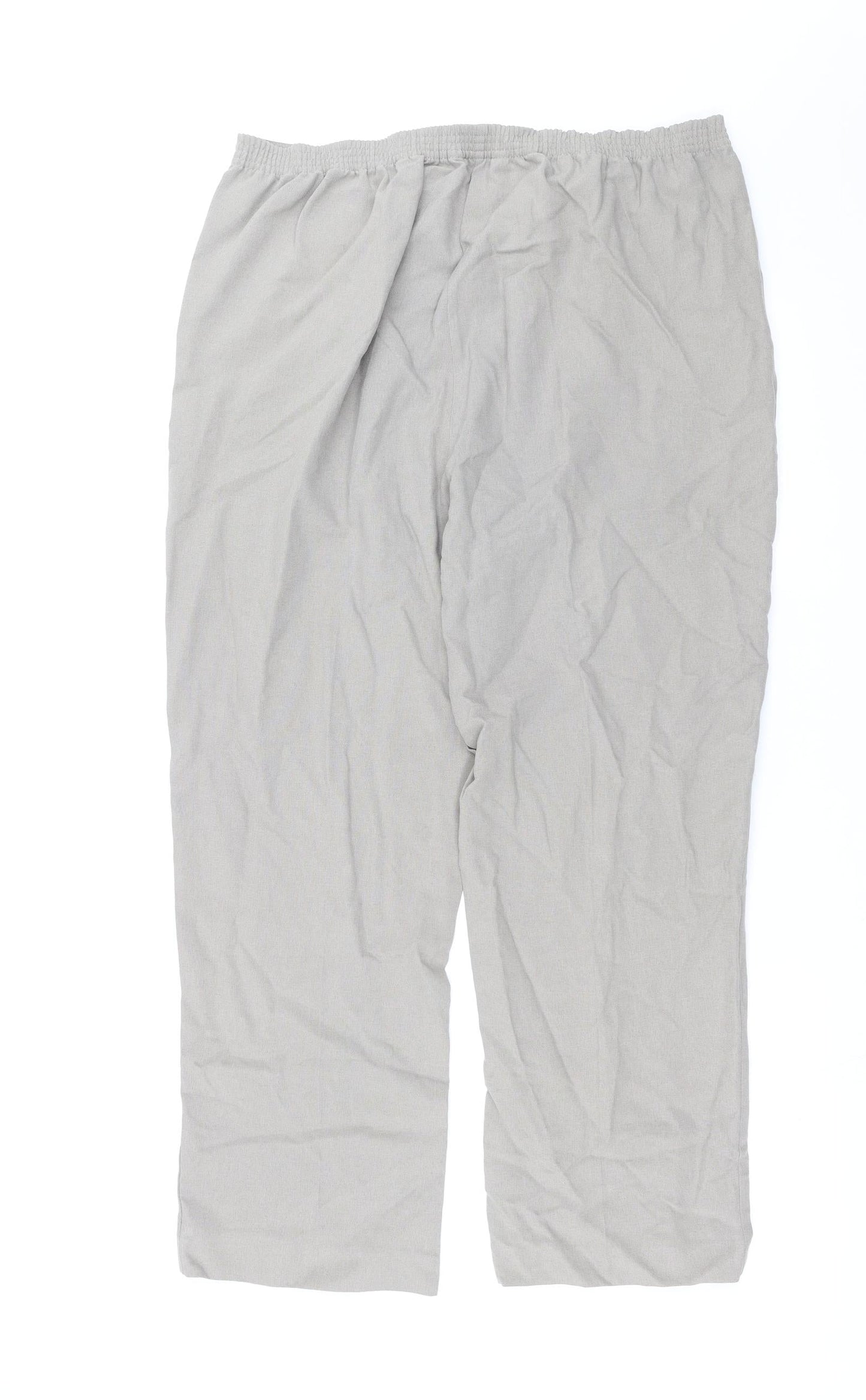 Bonmarché Womens Grey   Trousers  Size 18 L27 in