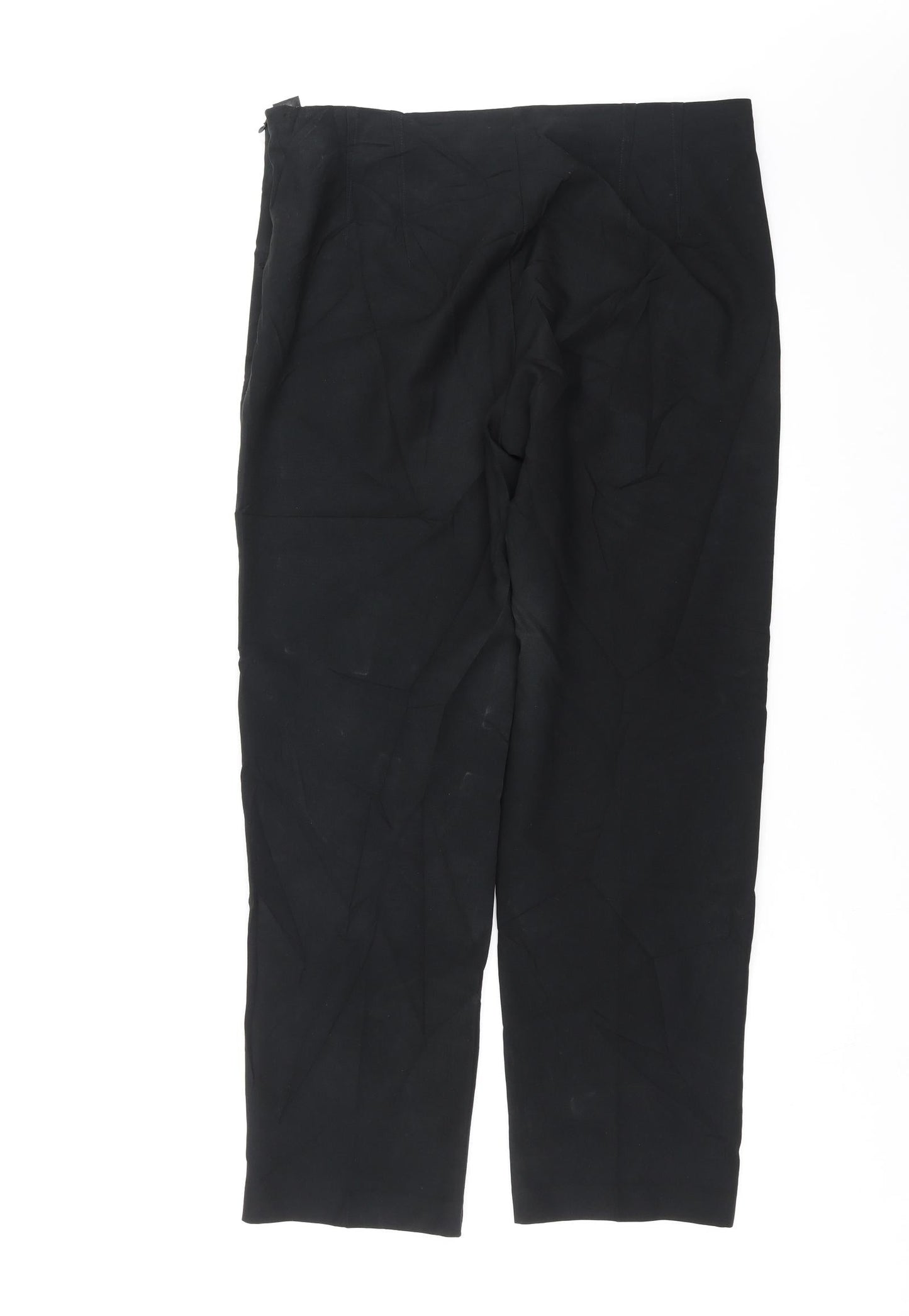 Marks and Spencer Womens Black   Trousers  Size 14 L29 in