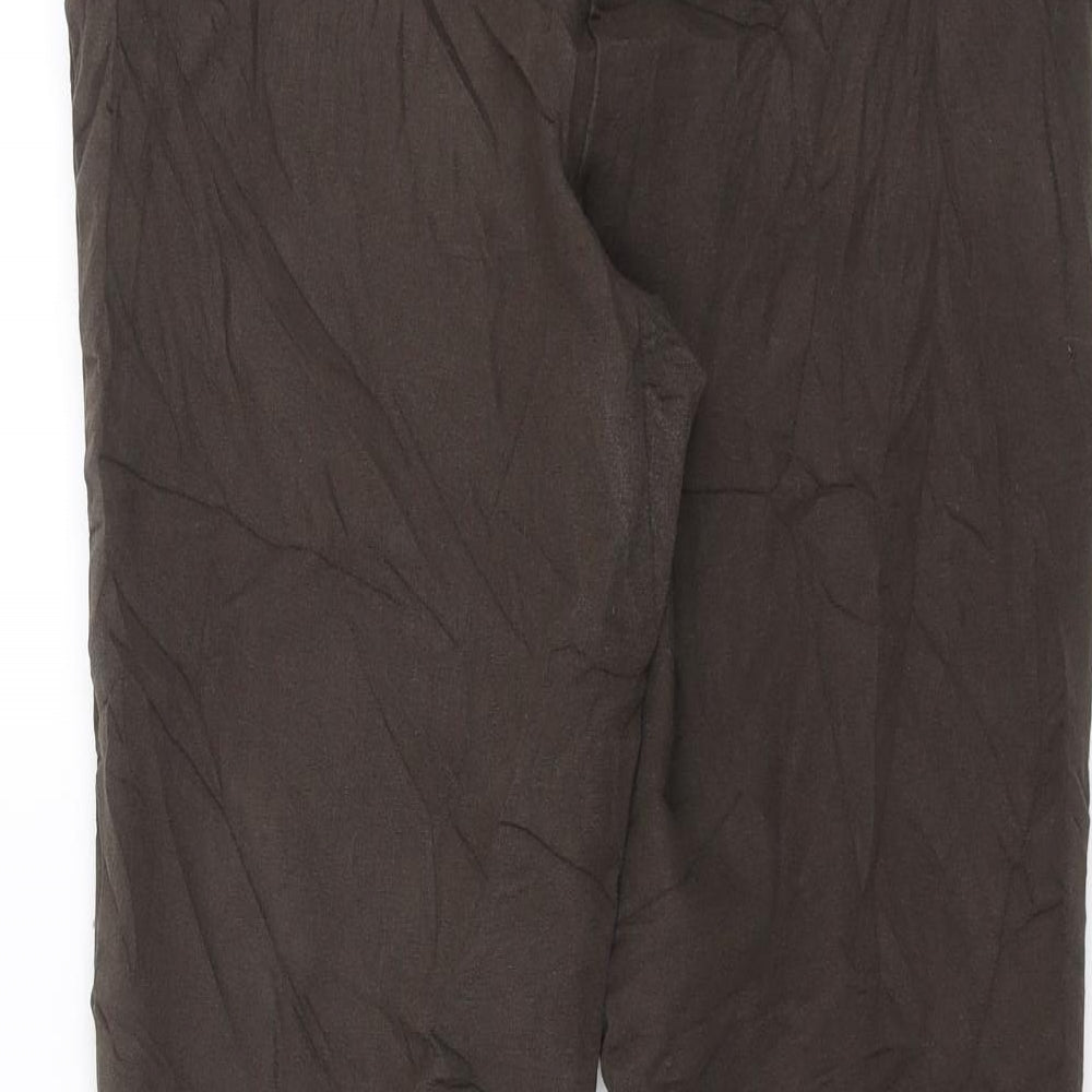 Marks and Spencer Womens Green   Trousers  Size 12 L25 in