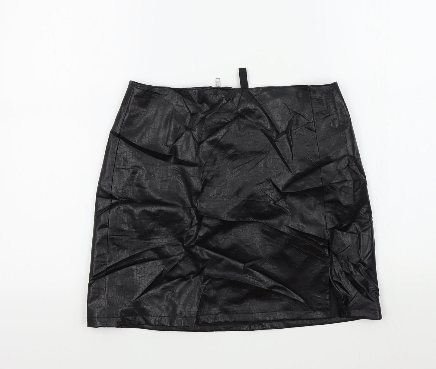 Divided Womens Black   A-Line Skirt Size 12