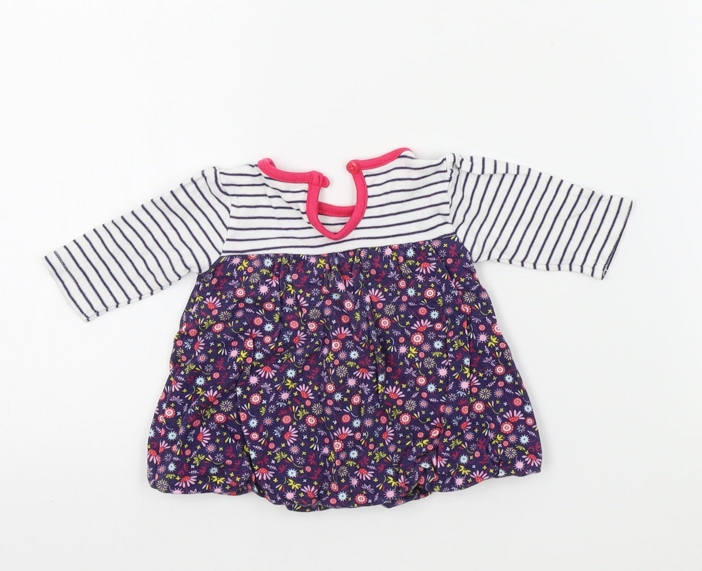George Girls Multicoloured Floral  Fit & Flare  Size 0-3 Months