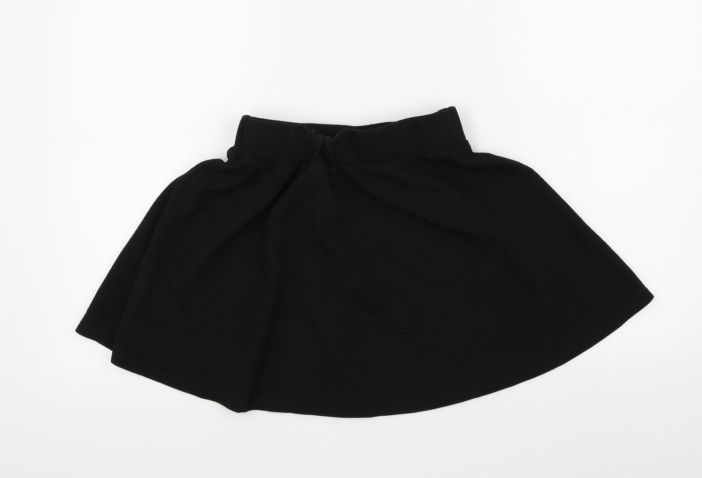 Preworn Womens Black   Flare Skirt Size M