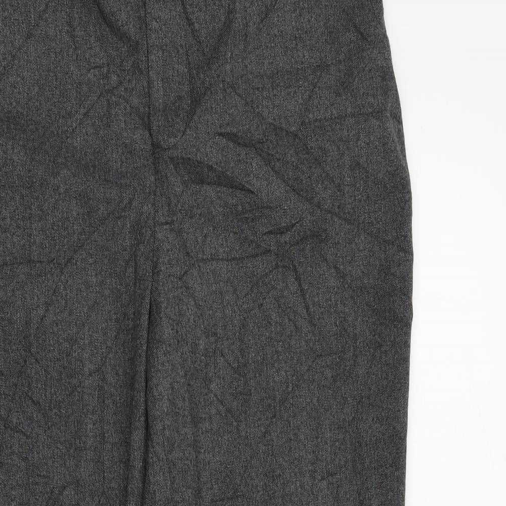 Zara Womens Grey   Trousers  Size 42 L26 in