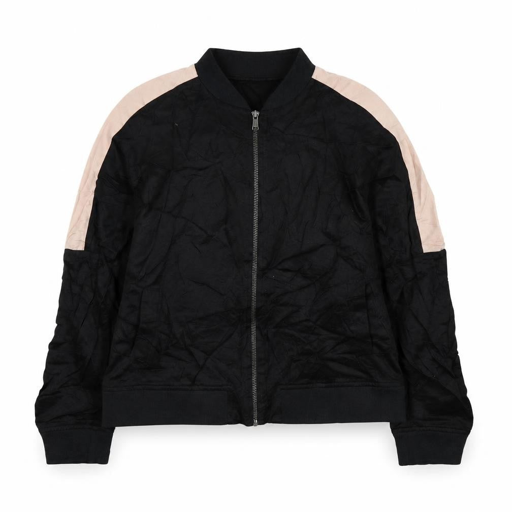 Light Before Dark Girls Black Colourblock  Jacket  Size L