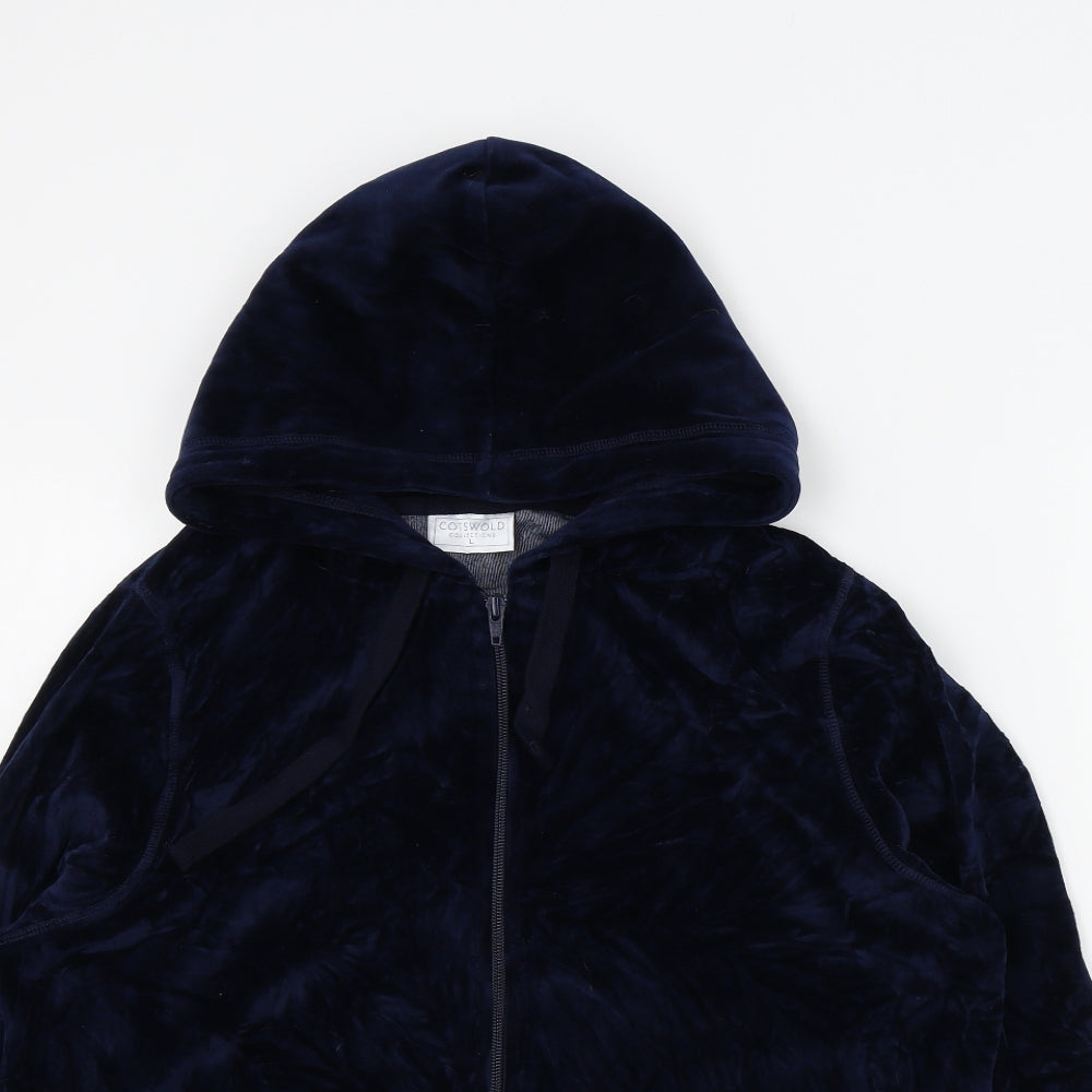 cotswold Womens Blue   Full Zip Jumper Size L