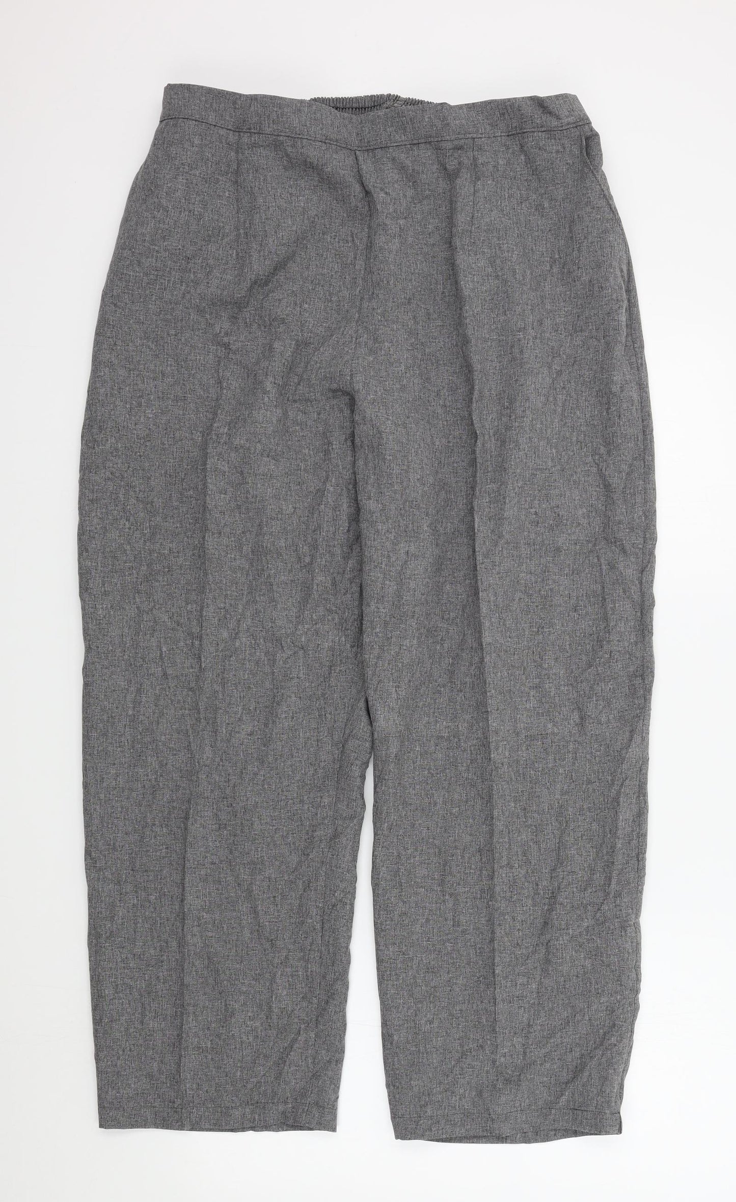 Preworn Womens Grey   Trousers  Size 26 in L27 in