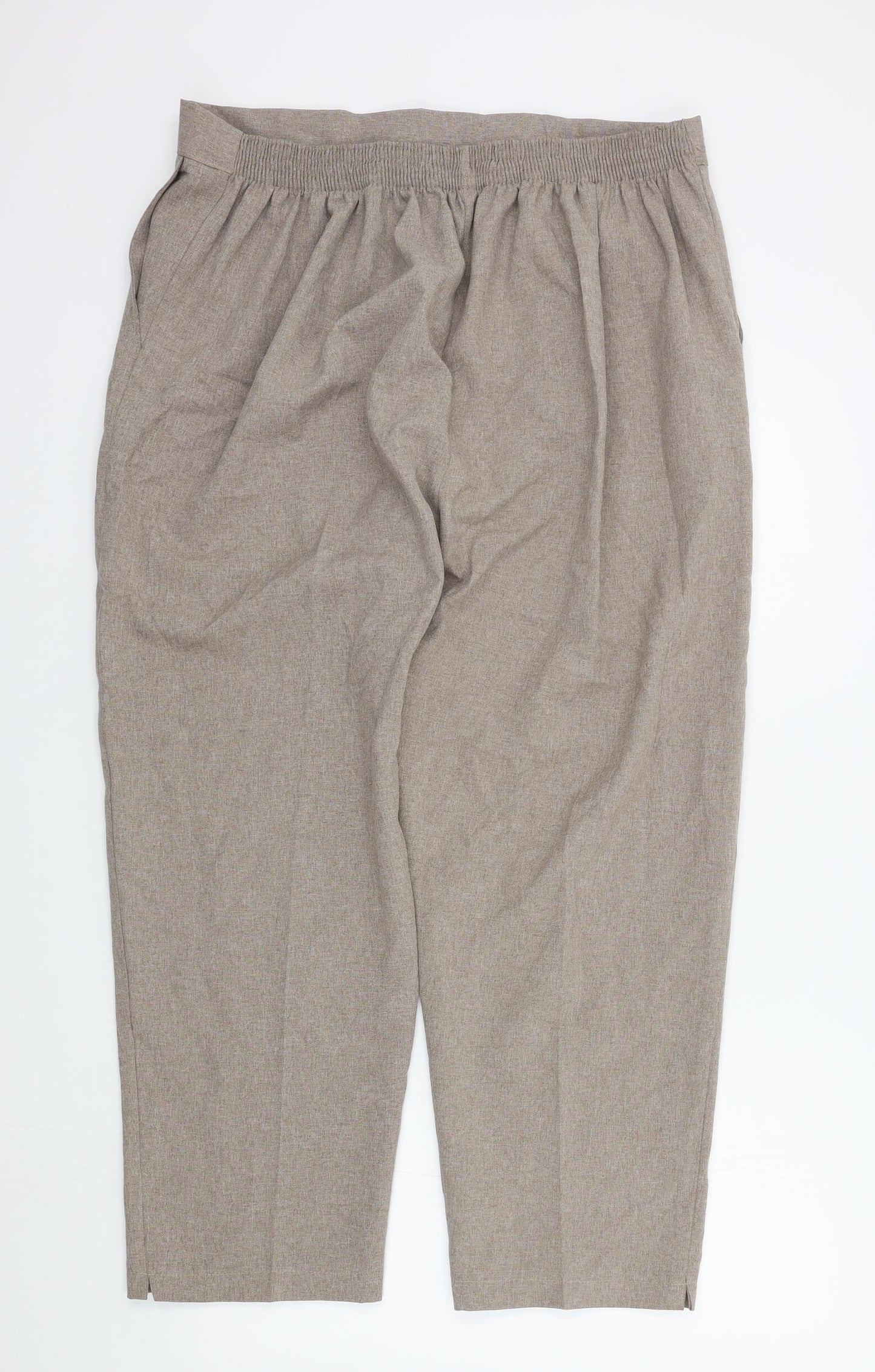 Preworn Womens Brown   Trousers  Size 24 in L27 in