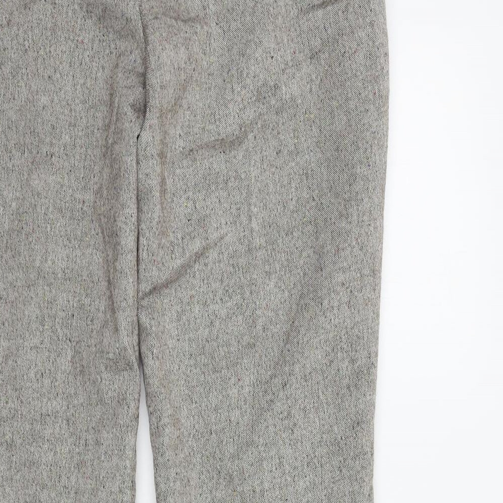 Littlewoods Womens Brown   Trousers  Size 14 L31 in