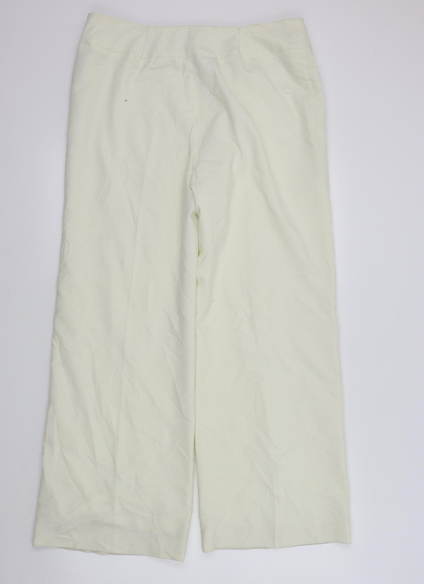 Kaliko Womens Beige   Trousers  Size 14 L28 in