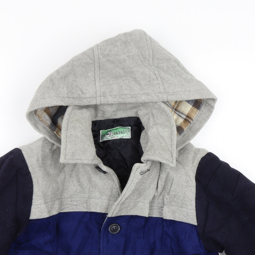 Linea Boys Grey   Trench Coat Coat Size 7-8 Years