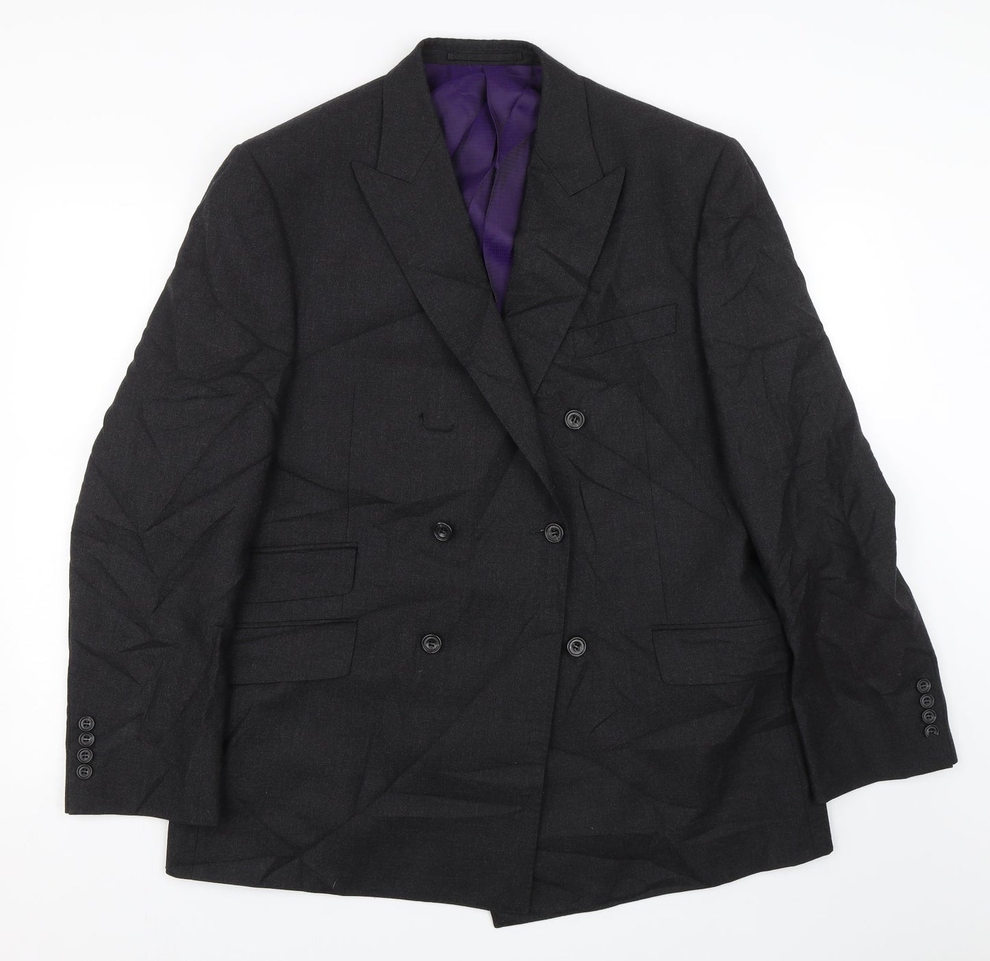 M&S Mens Black   Jacket Suit Jacket Size M