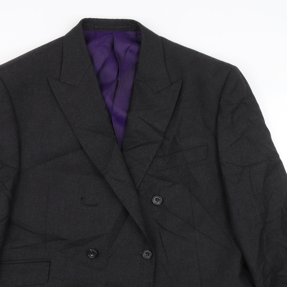 M&S Mens Black   Jacket Suit Jacket Size M