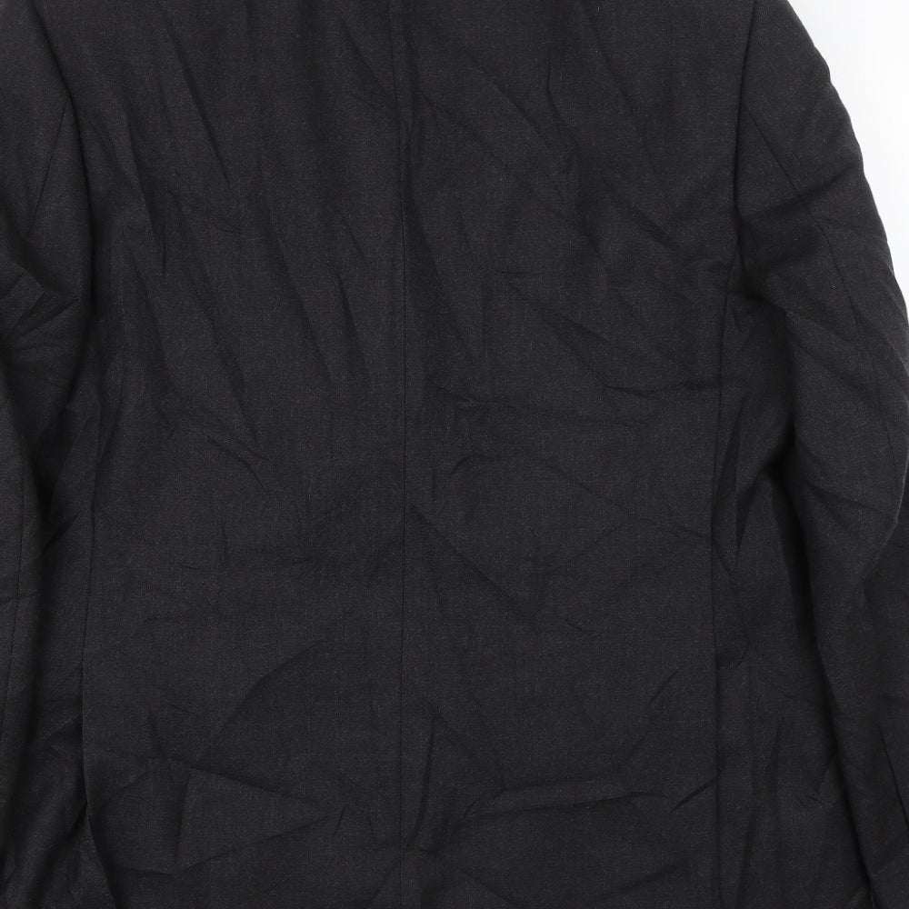 M&S Mens Black   Jacket Suit Jacket Size M