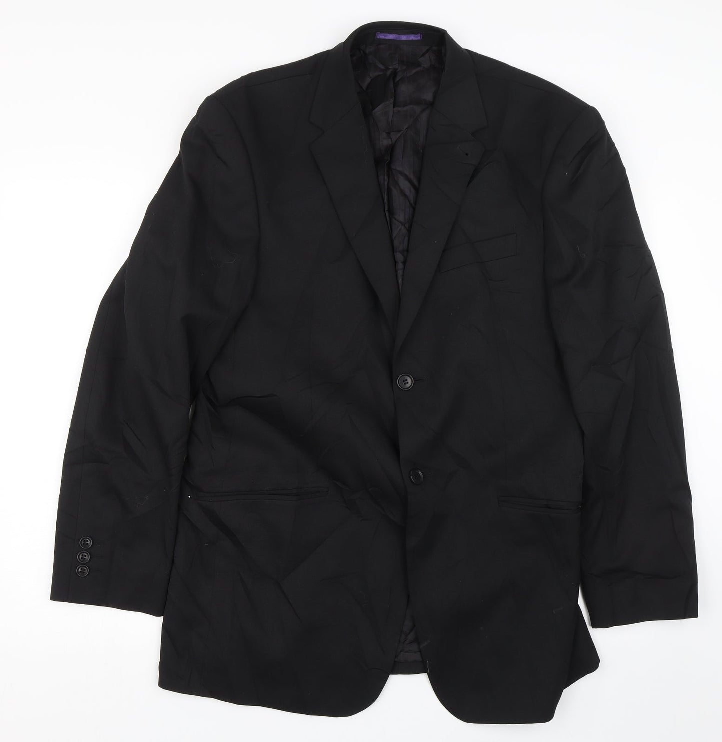 NEXT Mens Black   Jacket Suit Size 40