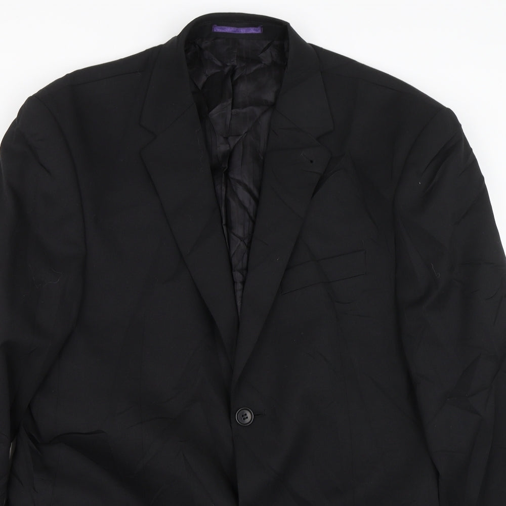 NEXT Mens Black   Jacket Suit Size 40