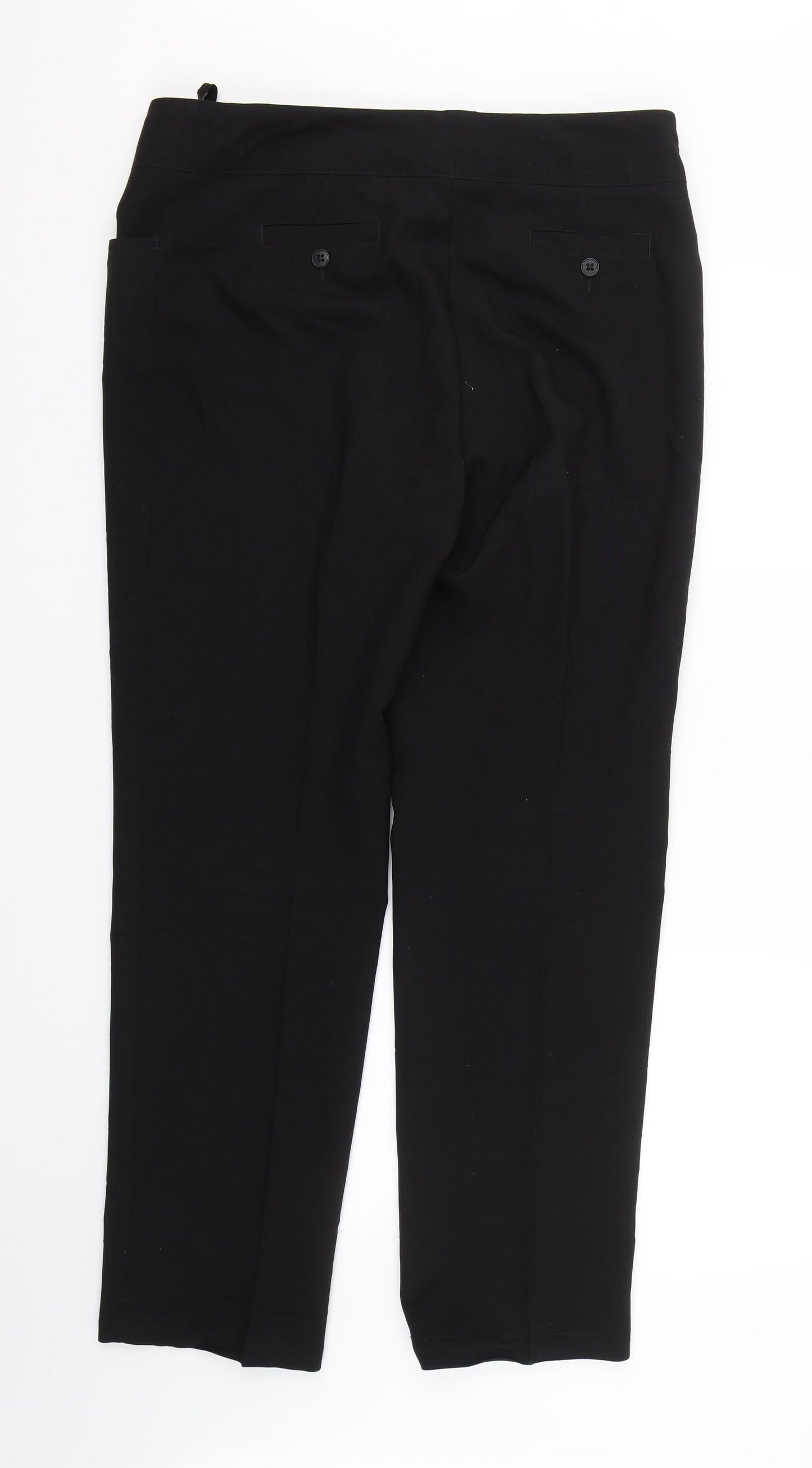 Collection Womens Black   Trousers  Size 14 L27 in