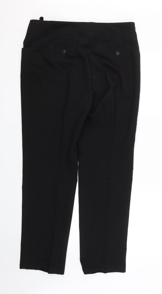 Collection Womens Black   Trousers  Size 14 L27 in