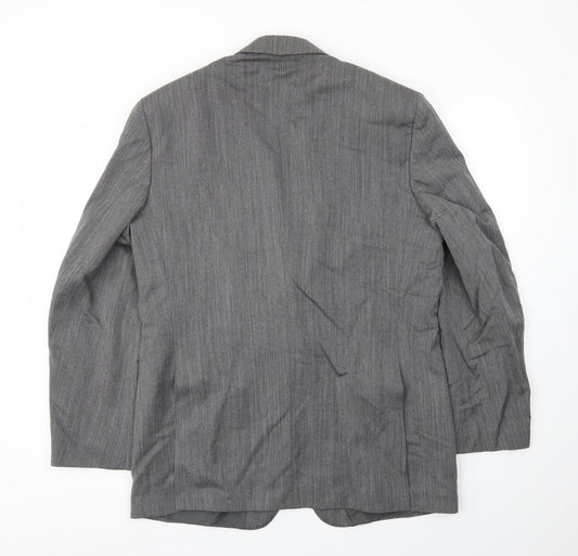 WETBROOK Mens Grey   Jacket Blazer Size 40