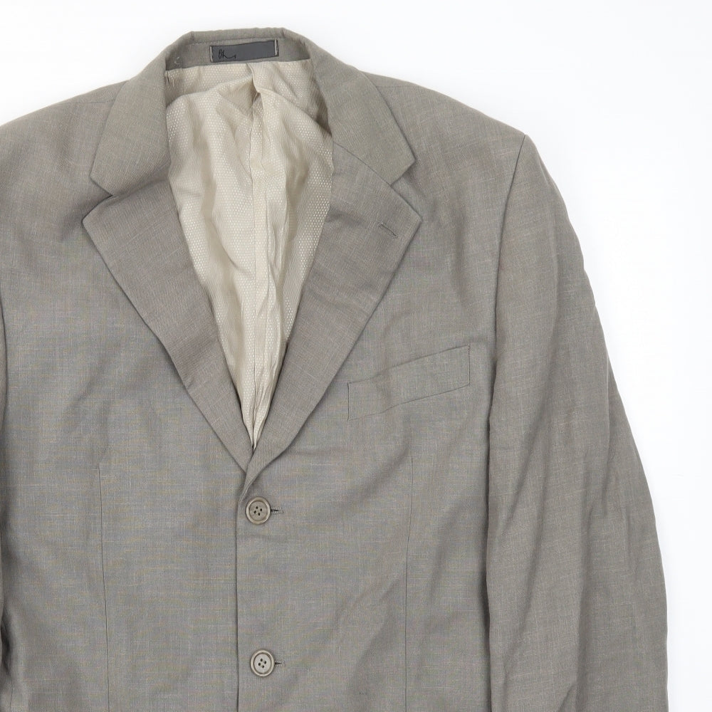 BHS Mens Grey   Jacket Blazer Size 40
