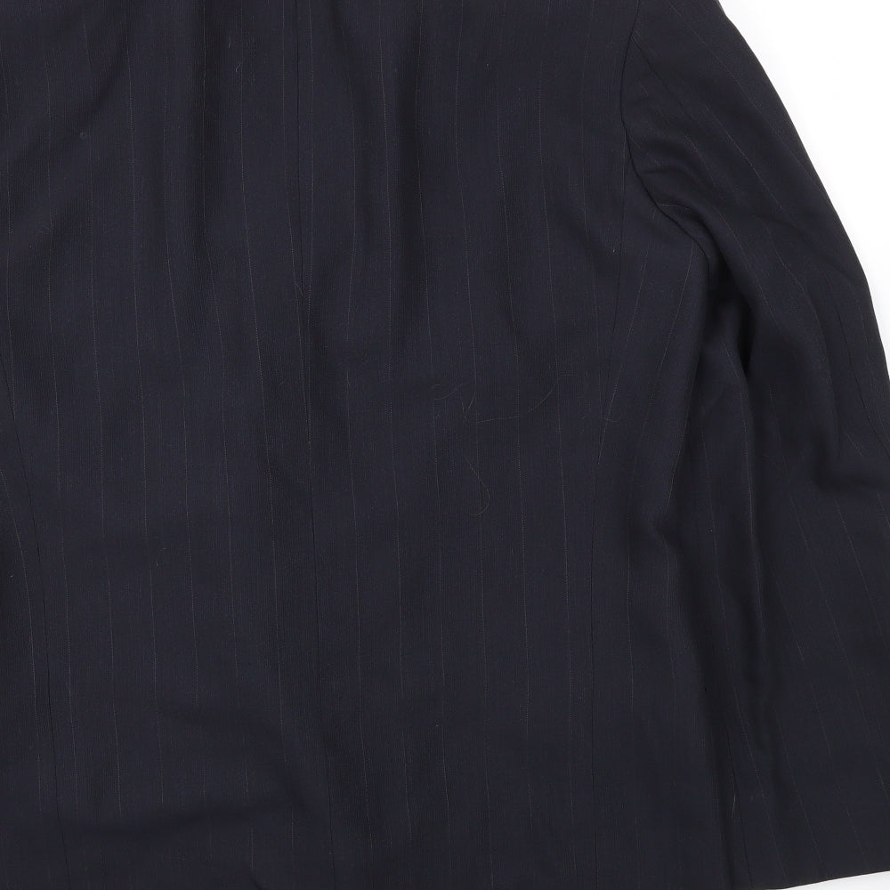 M&S Mens Blue   Jacket Blazer Size 38