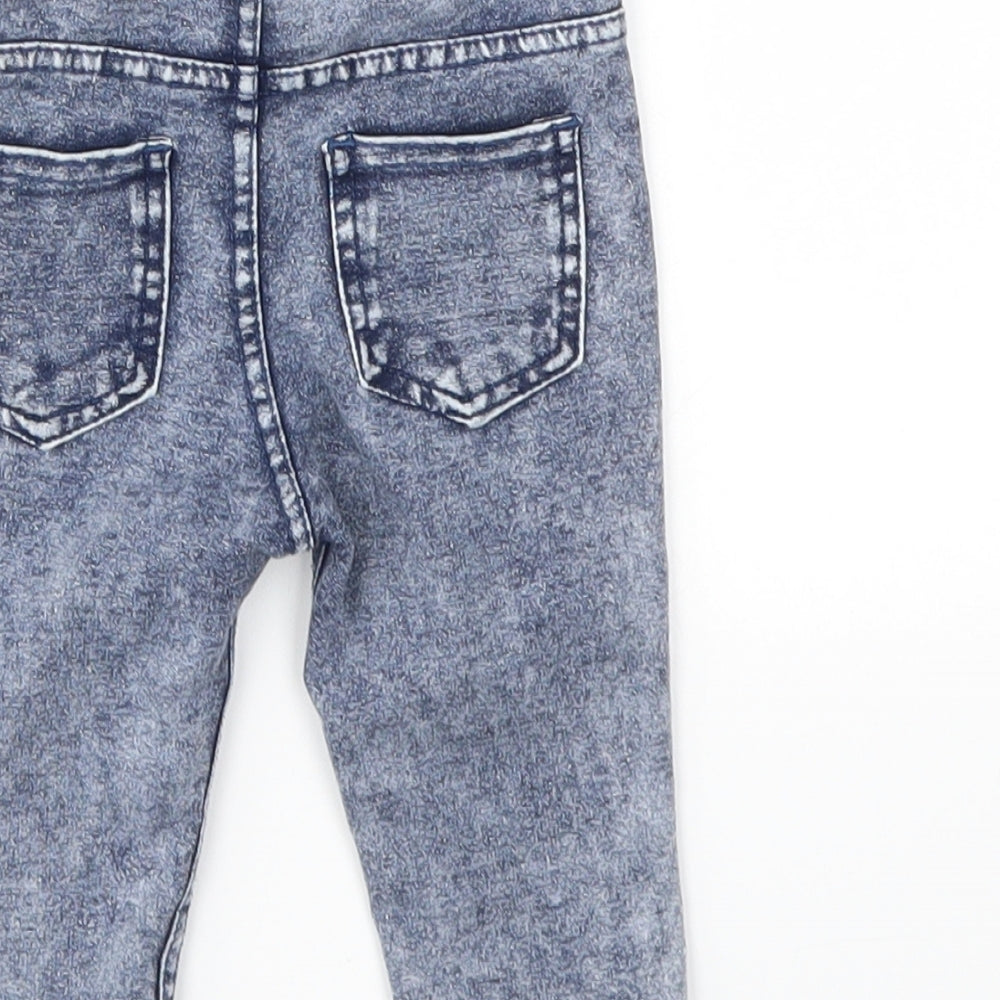 H&M Girls Blue   Capri Jeans Size 3-6 Months
