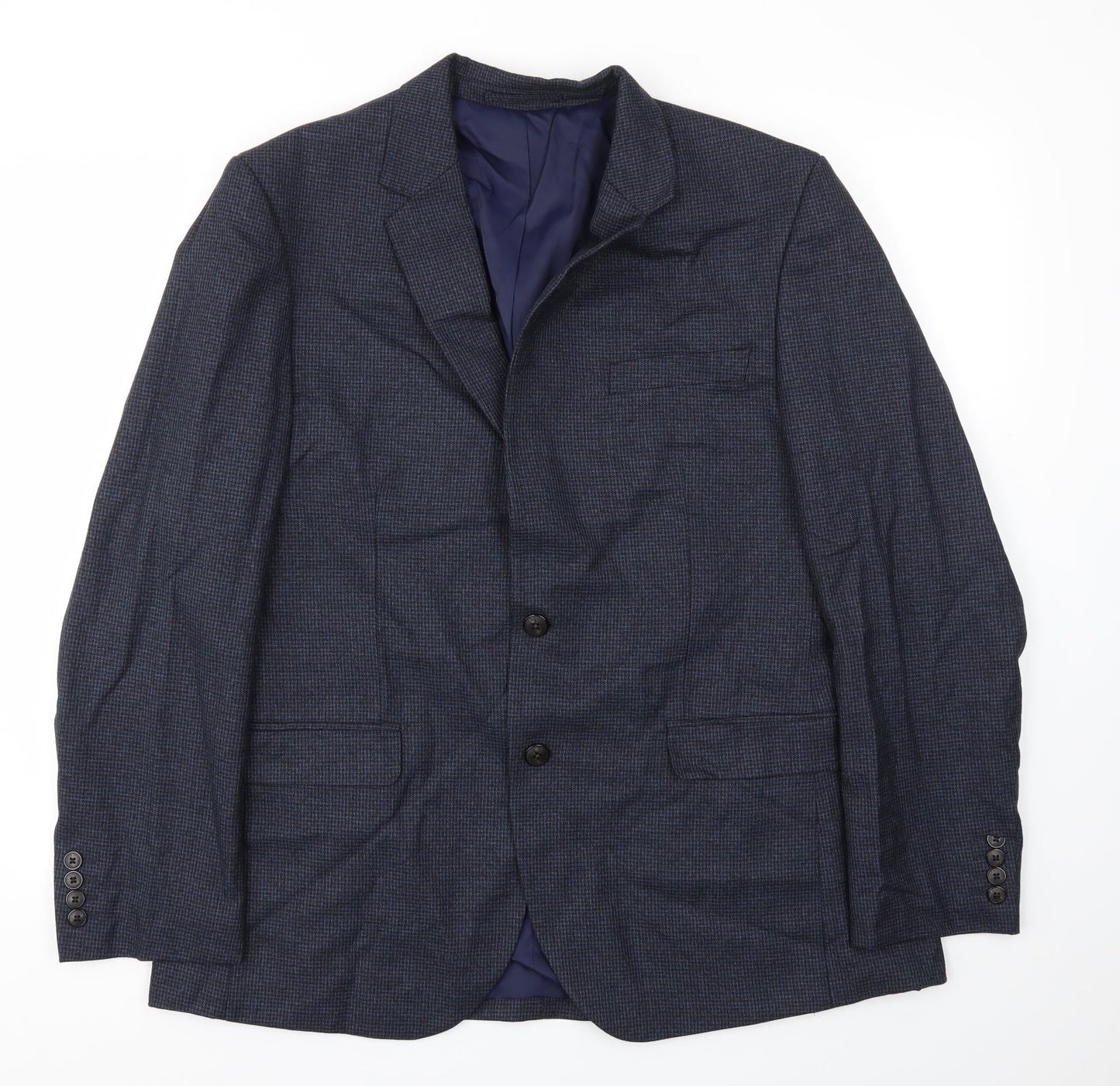 M&S Mens Blue   Jacket Blazer Size 42
