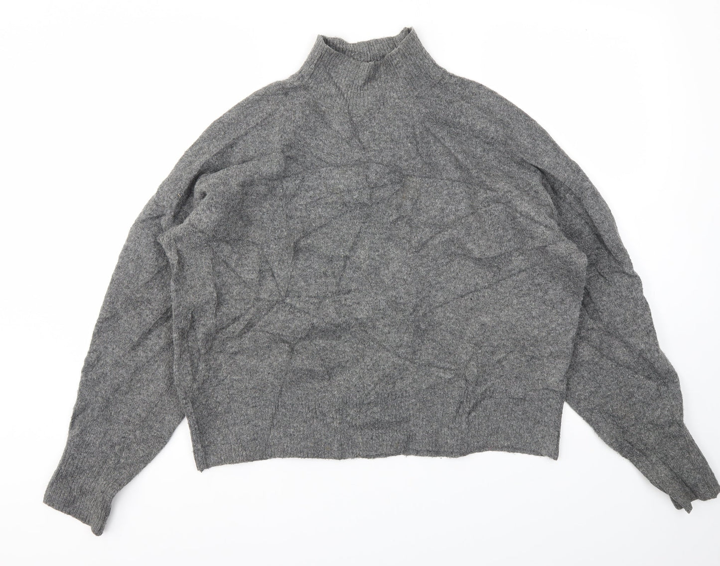 H&M Womens Grey   Pullover Jumper Size S