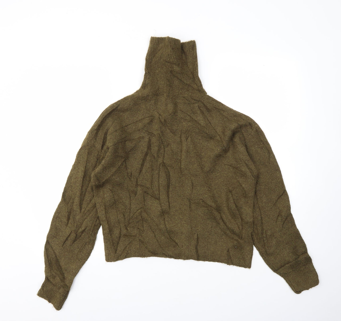 H&M Womens Green   Pullover Jumper Size S
