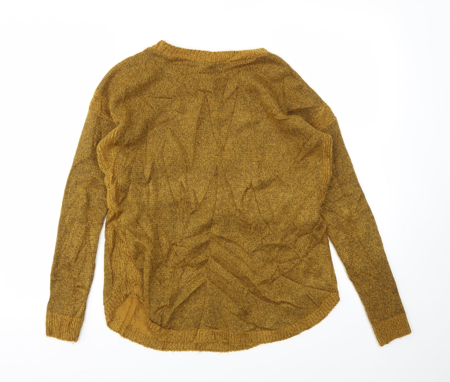 New Look Womens Yellow   Pullover Jumper Size 6