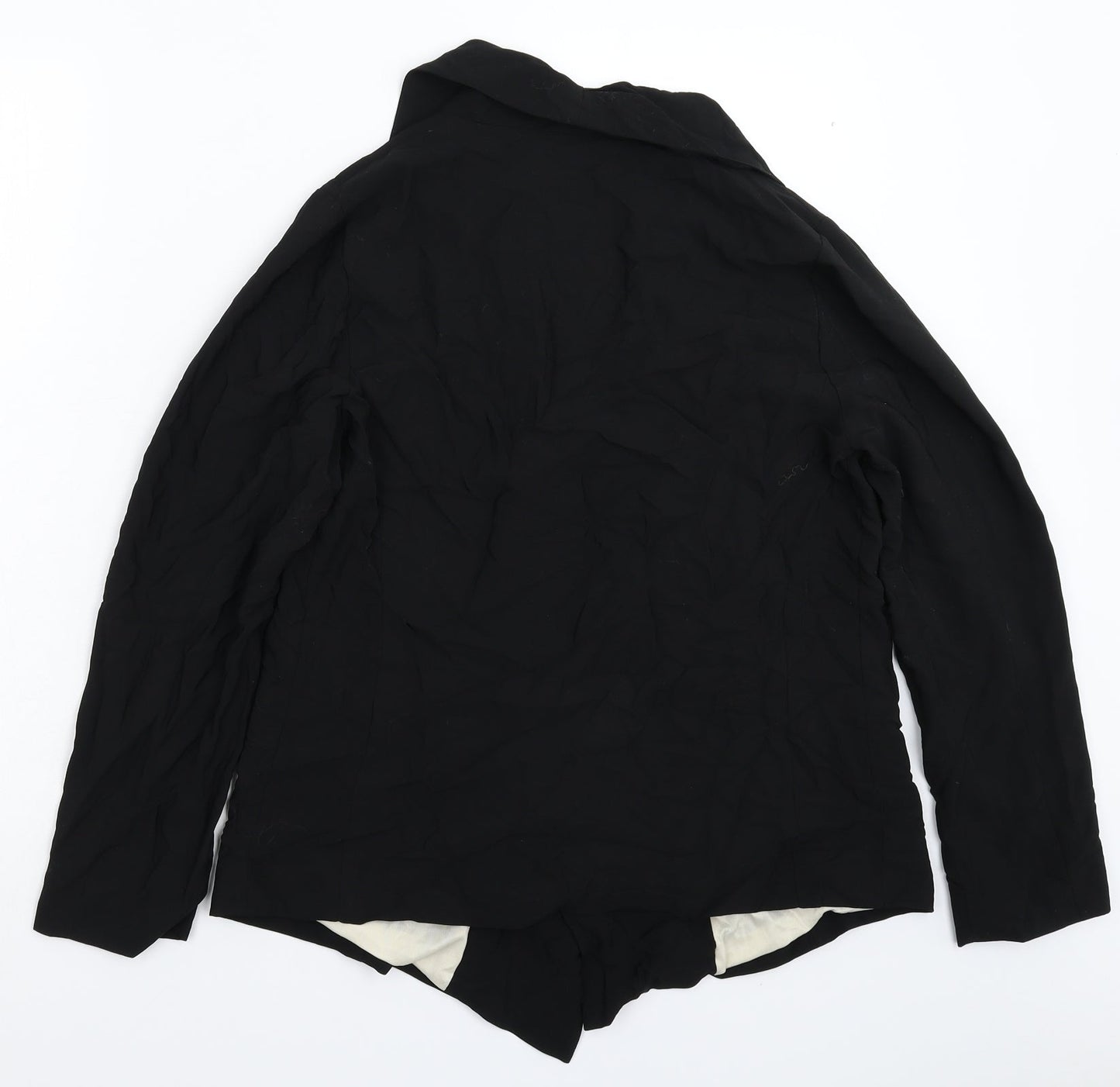 Preworn Womens Black   Jacket Blazer Size 12