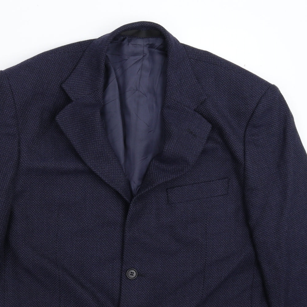 Marks and Spencer Mens Blue   Jacket Suit Jacket Size 40