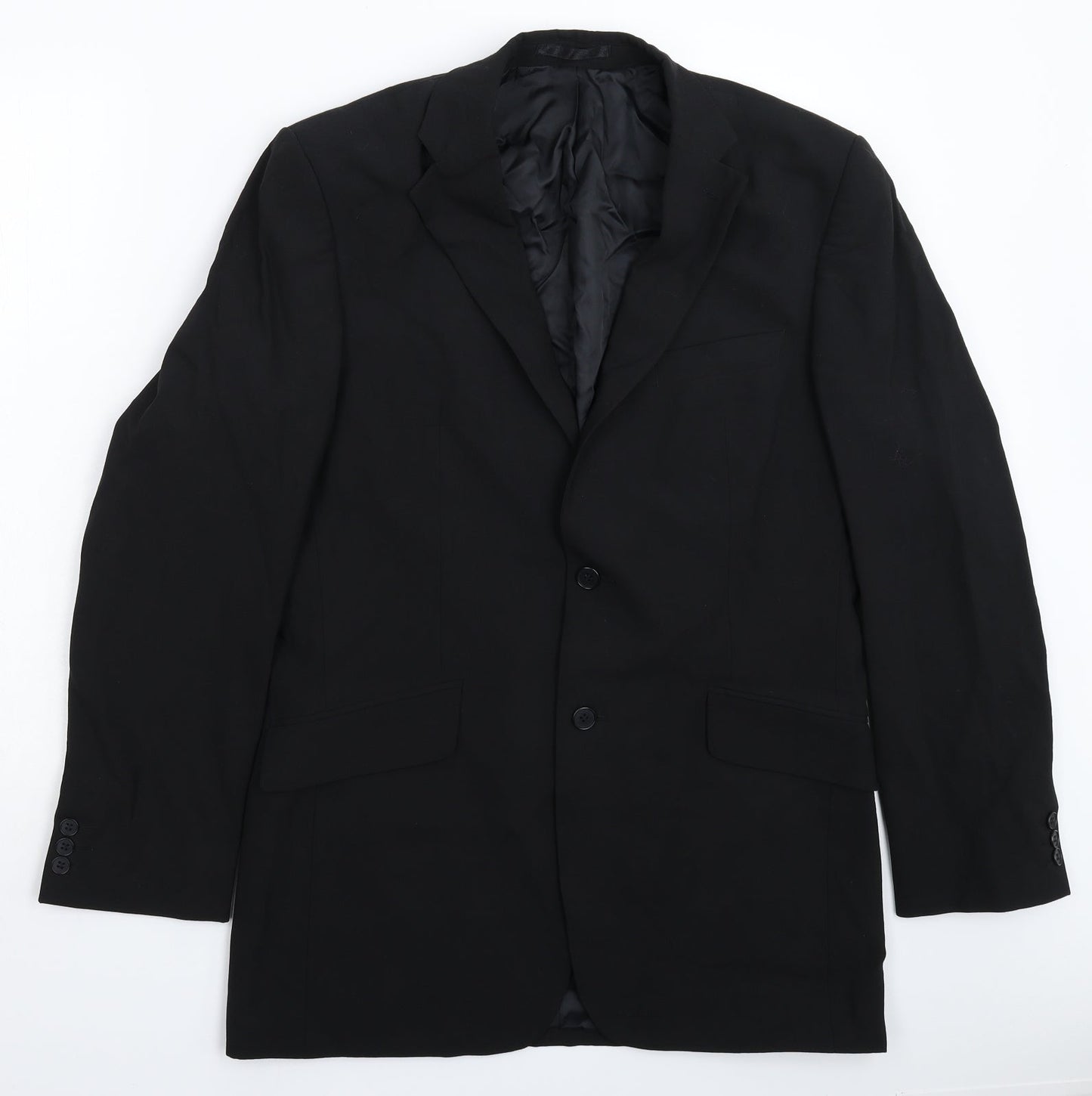 Karl Jackson  Mens Black   Jacket Suit Jacket Size 40