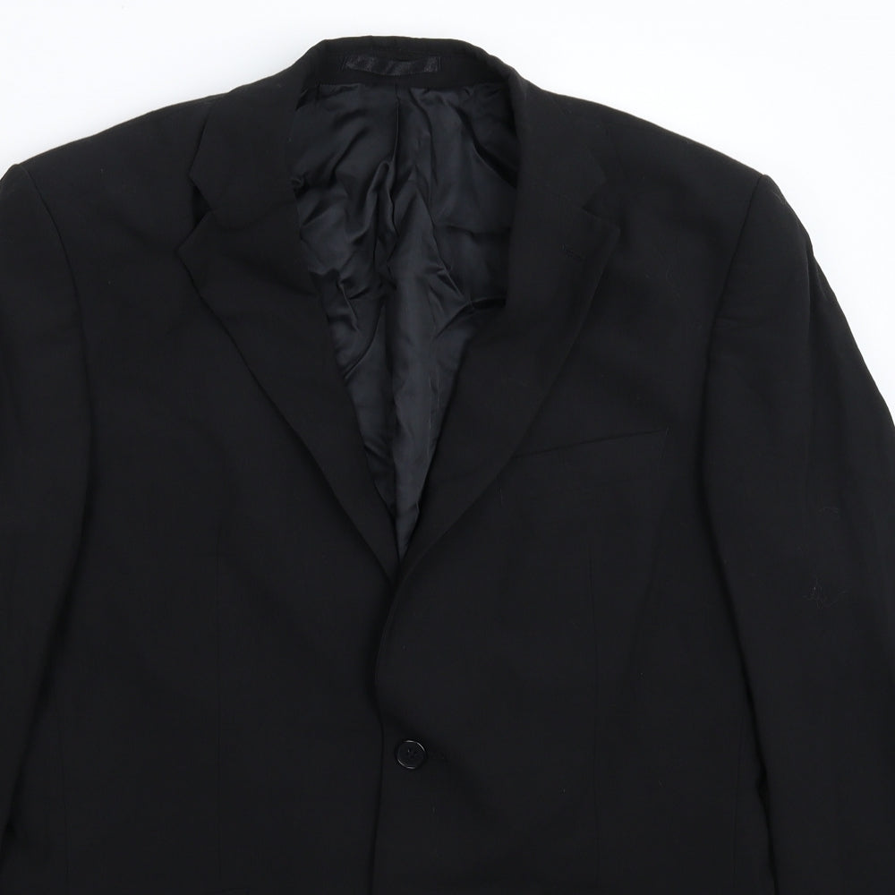 Karl Jackson  Mens Black   Jacket Suit Jacket Size 40