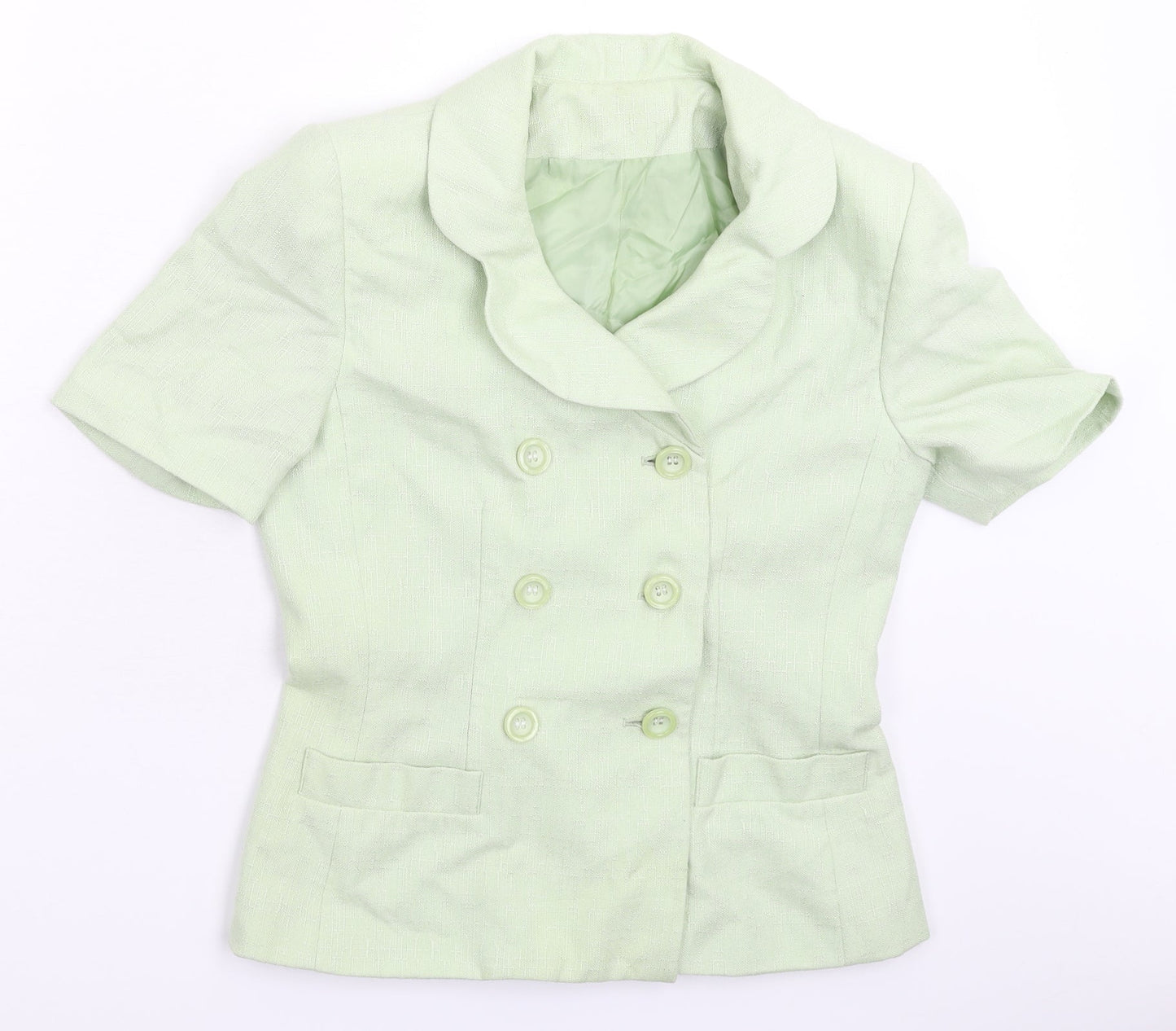 Preworn Womens Green   Jacket Blazer Size M
